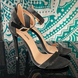 Black Fashion Nova Heels